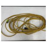 Yellow Heavy-duty SJTW Extension Cord