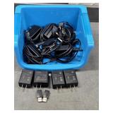 Bag of Assorted Cords & Charging Plugs