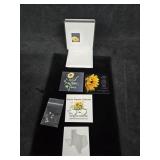 NWT Texas Earrings (Dipped in White Gold)