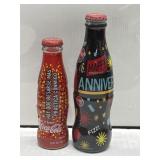 (2) RARE Bottles Coca-Cola "Happy