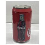 Coca Cola Tin Coin Piggy Bank Round Coke Can