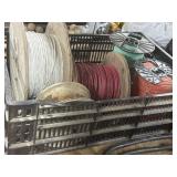Crate w/Assorted Spools of Electrical Cable