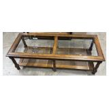 50.5"x21.5"x14.5ï¿½h Wooden Coffee Table with a