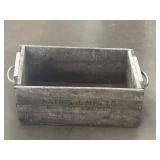 VTG National Mfg. Co. Wooden Crate w/ Handles