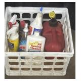 Storage Crate with Fuel Container & Cleaning
