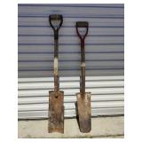 (2) Vintage D-Handled Sharp Shooters