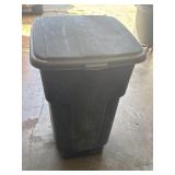 Rubbermaid Gray 50 Gallon Heavy-duty Rolling