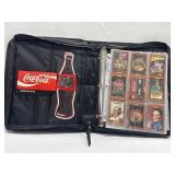 Coca-Cola Always Embossed Binder with a