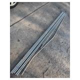 (5) 10ï¿½ Sticks of Galvanized EMT Conduit and