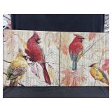24ï¿½x24ï¿½ (2) Birds Canvas Paintings