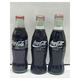 (3) Coca-Cola Classic 8 oz Full