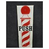 1931 "Lucky Tiger Corp. Glass Barber Pole