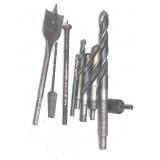 Vintage Metalworking Drill Bits, including twist