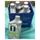 (5) 1 quart bottle of Mobil 1 Advanced Fuel