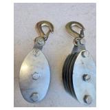 (2) Heavy Duty Snatch Blocks
