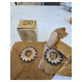 Set of 8PCS Involute Gear Cutters Different Sizes