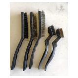 Plastic Handled Wire Cleaning Brushes (5)