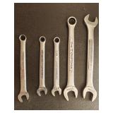 (5) Craftsman Metric Wrenches