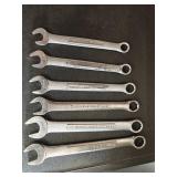 (6) Craftsman Metric Wrenches
