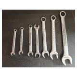 (7) Craftsman Metric Wrenches
