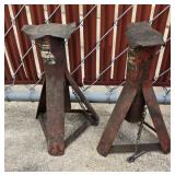 Vintage Sumco 2-ton Car Jack Stands