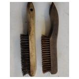 Wooden Long Handled Wire Brushes(2)