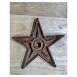 Decorative Cast iron Texas Star