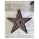 Decorative Cast iron Texas Star