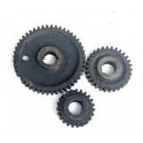 (3) Cast Iron Gears