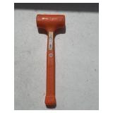 1 lb Neon Orange Dead Blow Hammer