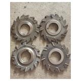 (4) 3x1/4x1 blades