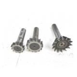 (2) Keyset Cutters & a Dovetail Cutter