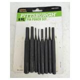 Pittsburgh 8-Piece Pin Punch Set