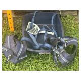 (2) Harness Vest & large Kitty litter box