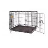 24 in. x 17 in. x 19 in. Small Wire Dog Crate