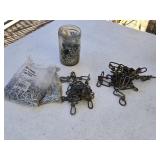 Chains, Chain Links, & Galvanized Hog Rings