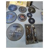 Assorted Saw Blades & Dremel Tools