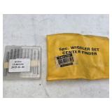 5 Pc Wiggler Set & (10) Small Drill Bits