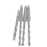 (3) 1/4" Tapered Drill Bits + One Unmarked