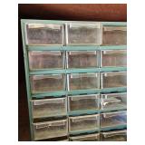 Plastic Hardware Organizer w/ Drawers 14x17x6