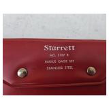 Starrett Radius Gauge Set