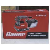NIB Bauer 2.2 Amp 1/4Sheet Palm Finishing Sander