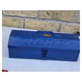 Blue Toolbox w/Contents