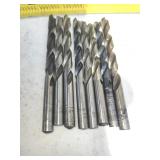 (8) Assorted High Speed Drill Bit