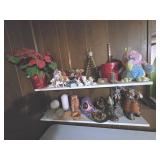 Contents of Both White Shelves