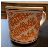 Vtg Samboï¿½s Restaurant Coffee Mug Cup 1970