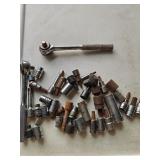 Asst. 3/8" Drive Sockets, Adapters, Ratchets