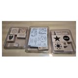 (3) Pkgs Scrapbook/Craft  Stamps