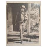 11.5" x 14" Framed Photograph of John Wayne in