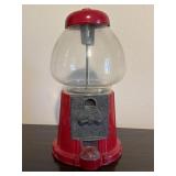 15ï¿½ Red Vintage Gumball Machine Bank